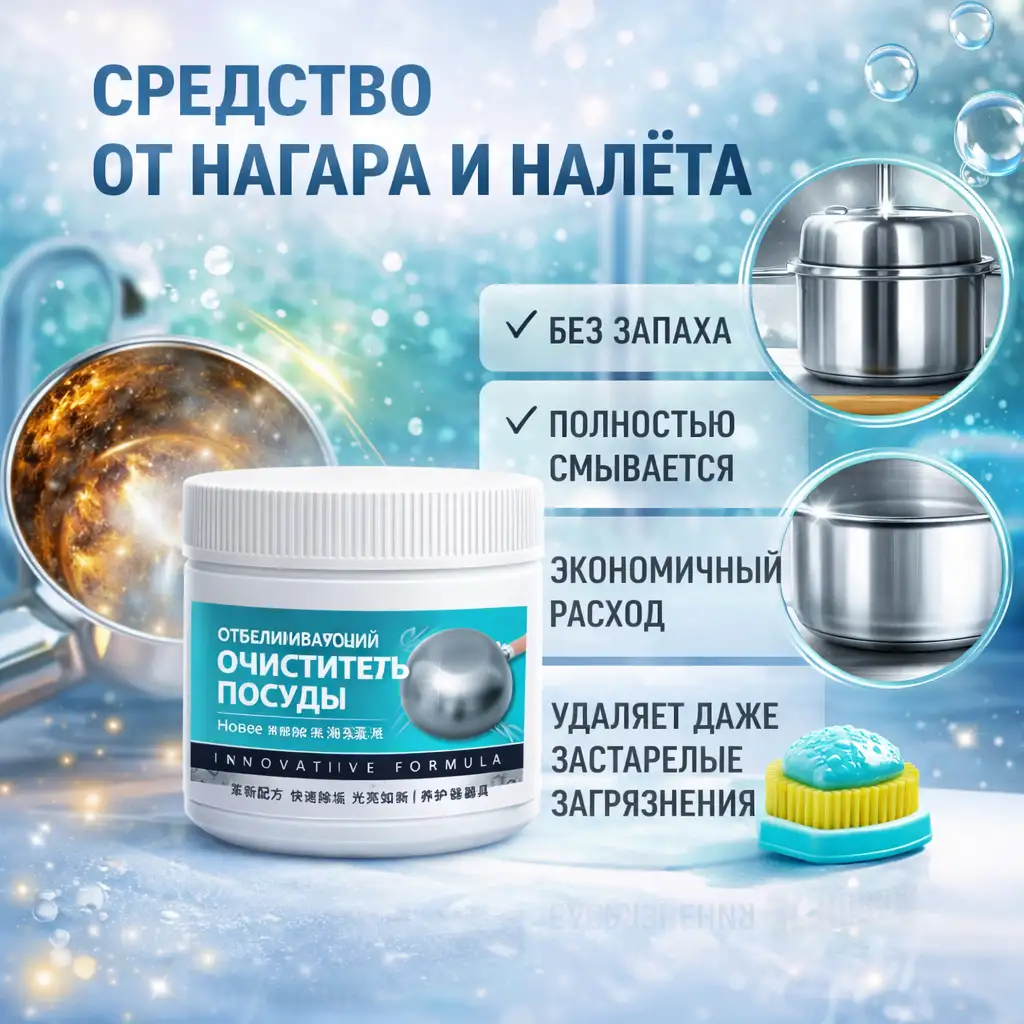 Применение очистителя