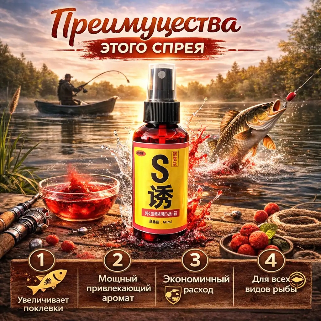 Спрей-аттрактант 60 мл